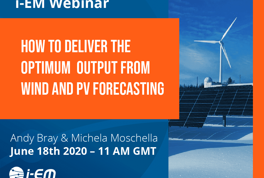 How to deliver the optimum output from wind and PV forecasting